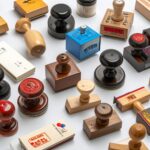 Firefly_detailed photographic rendition of a an assorted variety of rubber stamping products 738458